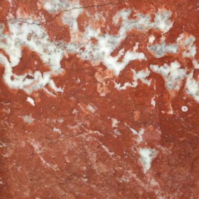 Piedra natural mármol con formas en tonos de color blanco y rojo ROJO FRANCIA