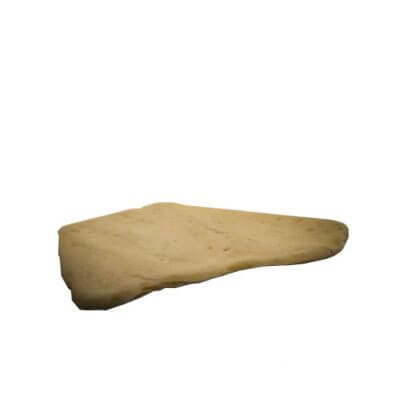 Plato de mesa para comida sólida de forma irregular de piedra Cuarcita BALTIC